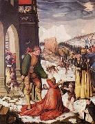 Hans Baldung Grien Beheading of St Dorothea by Baldung Germany oil painting artist